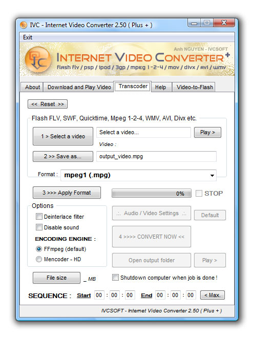 IVC - Transcoder